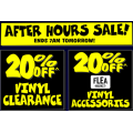 JB Hi-Fi - After Hours Sale: 20% Off Vinyl Clearance &amp; Vinyl Accessories (code)