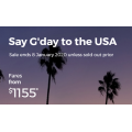 Virgin Australia - Say G&#039;day to the U.S.A Sale: Up to 20% Off International Return Flight Fares