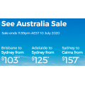 Virgin Australia - See Australia Sale: Domestic Flights from $103 e.g. Brisbane to Sydney $103 etc.