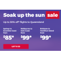 Virgin Australia - Soak Up The Sun Sale: Up to 30% Off Domestic Flight Fares