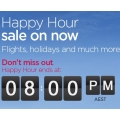 Virgin Australia Happy Hour Offers - Valid 4 pm - 8 pm on 17 July