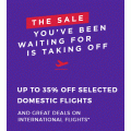 Virgin Australia - Take Off End of Financial Year Sale: Up to 35% Off Domestic Flights - One-way Fares from $69