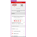 Vodafone - Red Plan SIM Only Plus Plan: Unlimited Talk &amp; Text 60GB + 2 Months Free Plan Fees, Now $45 (Incld. Bonus 10GB