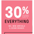 Just Jeans - VOSN Sale: 30% off Everything + 40% off The Edit Collection - 48 Hours Only