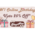 Wireless 1 - Online Birthday Sale: Up to 25% Off + Noticeable Offers (code)! Starts Today