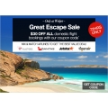 Webjet - Great Escape Sale: $30 Off all Domestic Flight Bookings (code)! 2 Days Only