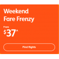 Jetstar - Weekend Fare Frenzy: Domestic Flights from $37 + Fly to New Zealand $216; Indonesia $218 RTN etc.
