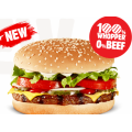 Hungry Jacks - Rebel Whopper Cheese Burger $9.65 (Nationwide)