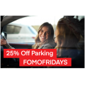 Wilson Parking - 25% Off Parking on Fridays with Pre-Booking Online (code)