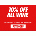  First Choice Liquor - 10% Off all Wine Orders (code)! Online Only