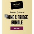 Dan Murphy&#039;s - Wine and Fridge Member Offer: The Esatto 46 Bottle Wine Storage Cabinet Black And Epic Negociants Mixed White Label Pack $599 (Was $797)