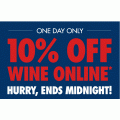 First Choice Liquor - 1 Day Only - 10% Off Wine Online (code)