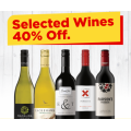 Liquorland - 40% Off Selected Wines + Bonus 2000 Flybuys Points on $100+ Click&amp;Collect Orders (code)