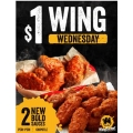 Pizza Hut - Latest Offers: $1 Wings Wednesday, Large Pizza, 2 Medium Pizza &amp; Garlic Bread $28 Delivered &amp; More (codes)