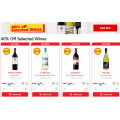 Liquorland - 40% Off Selected Wine e.g. Lindemans Bin 65 Chardonnay 750ml $6 (Was $10) etc.