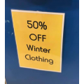Kmart - 50% Off Winter Clothing - In-Store Only (VIC)