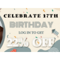 Wireless 1 - 17th Birthday Special: 17% Off Selected Products / 22% Off Members (code)