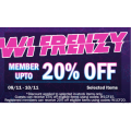 Wireless 1 - Click Frenzy Sale: 20% Off Eligible Items + Noticeable Offers (code)