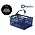 ALDI - Shopbox by Optibox Collapsible Basket with Handles $9.99
