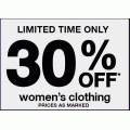 Rivers - 30% Off Women&#039;s Clothing: Dresses from $9.99; Tops from $9.99; Jeans from $10; Sports Clothing from $8 etc.