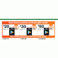 Woolworths - Earn Woolworths Rewards 800 /1200 /2000 Bonus Points with $20 / $30 / $50 Google Play Gift Card ($10 Off)