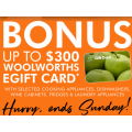 Bing Lee - BONUS Up to $300 Woolworths e-Gift Card with Selected Cooking Appliances, Dishwashers &amp; More