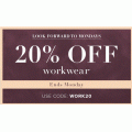 The Iconic - 20% Off Workwear (code)