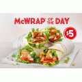 McDonald’s - $5 Wrap of the Day 
