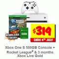 JB Hi-Fi - Xbox One S 500GB Console + Rocket League &amp; 3 months Xbox Live Gold for $269 / Xbox One S 1TB Console + Rocket League &amp; 3 months Xbox Live Gold for $319