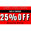 YD - Mid Year Sale: Take a Further 25% Off Sale Styles - Online Only