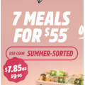 Youfoodz - 7 Meals for $55 Delivered (code)! Usually $9.95 Each