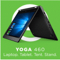  Lenovo - CLICKSATIONAL Deals Coupon: ThinkPad Yoga 460 14’/ 256G SSD Laptop $1188 Delivered ($988 Off) &amp; More
