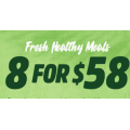 Youfoodz - 8 Meals for $58 Delivered (code)