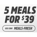 Youfoodz - Flash Sale: 5 Meals for $39 Delivered (code)! Usually $9.95 Each
