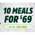 Youfoodz - 10 Meals for $69 Delivered (code)