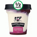 Gippsland Dairy Twist Yogurt 160g $1.42 (Was $2.83) @ Woolworths - Starts 24/5/2017