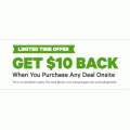 Groupon - $10 Credit on Purchase of any Deal - Minimum Spend $1 (code)! 3 Days Only