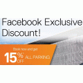 Brisbane Airport Parking - Facebook Exclusive: 15% Off all Parking (code)! 5 Days Only