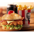 KFC - NEW Zinger Bacon &amp; Cheese Burger Combo Large $12.45 (All States)