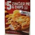 KFC - $5 Zinger Pie &amp; Chips (Participating States) - Starts Tues 3rd September