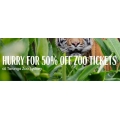 Taronga Zoo - 50% Off Zoo Tickets (code)