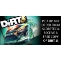FREE Dirt 3 Game for Every PickUp Order from Scorptec