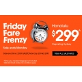 Jetstar Frenzy Fares - Hawaii $259, Perth-Sydney $139, Christchurch $129