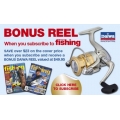 Bonus Reel with Modern Fishing Subscription!