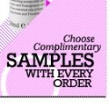 Choose a Complimentary Sample with Every Order at Mecca Cosmetica!