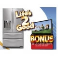 Bonus 23 inch Full HD LCD TV with purchase of LG Fridge!