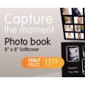 Half Price on 8x8 Soft Cover Photo Books at bigwphotos.com.au!