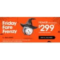 Jetstar - Halloween Friday Fare Frenzy - Sydney ↔ Hawaii $299, Perth Cairns ↔ $129, Adelaide ↔ Cairns $79