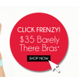 Berlei ClickFrenzy Sale - Barely There &amp; Electrify Sports Bras for $35.