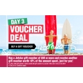 $5 - $50 Free Jetstar Booking Vouchers with $100 - $500 Gift cards purchase 
